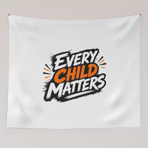 Item preview, Every Child Matters Bold Typography Support Graphic designed and sold by SoyLamderma.