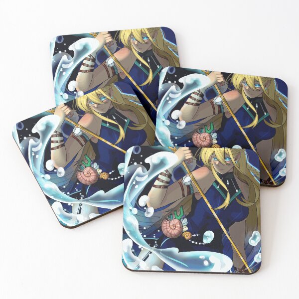 Item preview, Water Mage Girl Ocean Fantasy Art designed and sold by CalderFenwick.