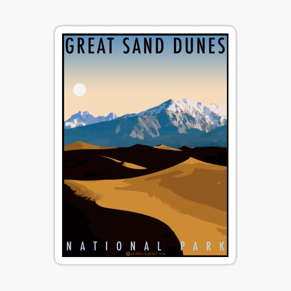 Great Sand Dunes National Park Ornament US Travel Souvenir Great Sand ...