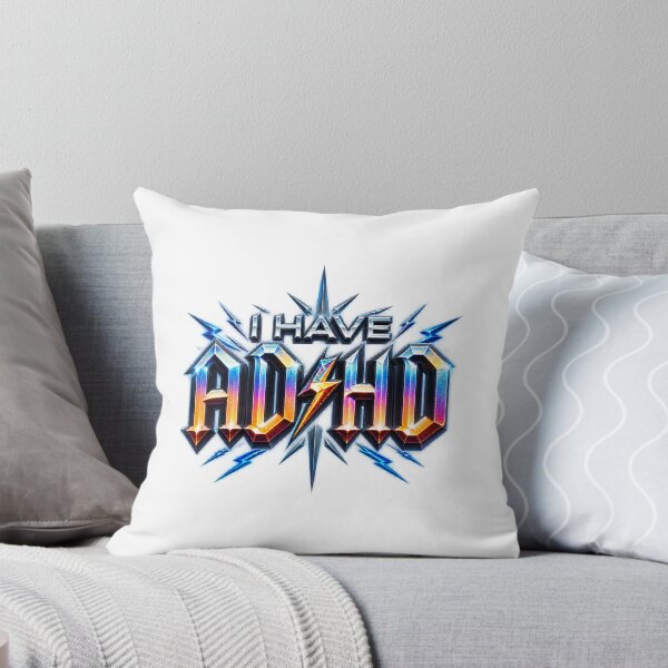 Item preview, I Have ADHD Rock Music Parody Design for Music and Humor Lovers designed and sold by skylarkhigh.