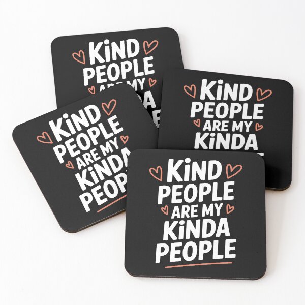 Item preview, Kind People Are My Kinda People Friendship Gift designed and sold by Say It With Ink.