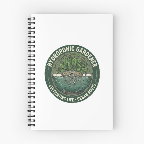 Item preview, Hydroponic Gardener Cultivating Life Urban Roots Vintage Botanical Emblem designed and sold by ODELUNITY.
