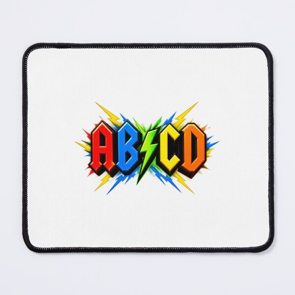 Item preview, ACDC Inspired ABCD Alphabet Design for Kids Educational Fun designed and sold by Sonicify.