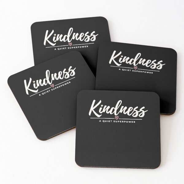 Item preview, Kindness A Quiet Superpower Aesthetic Quote designed and sold by Say It With Ink.