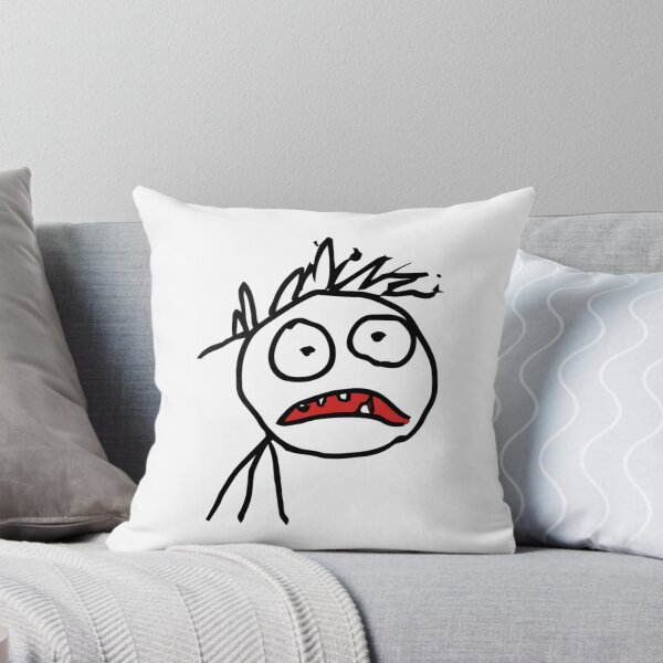 Item preview, Funny Shocked Stick Figure Doodle Art Design designed and sold by NicolasGlowArt.