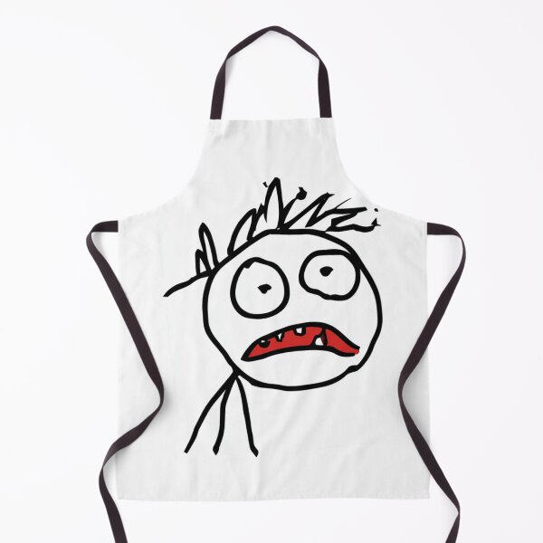 Item preview, Funny Shocked Stick Figure Doodle Art Design designed and sold by NicolasGlowArt.