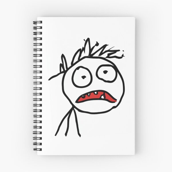 Item preview, Funny Shocked Stick Figure Doodle Art Design designed and sold by NicolasGlowArt.