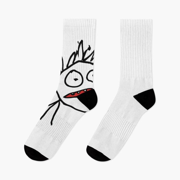 Item preview, Funny Shocked Stick Figure Doodle Art Design designed and sold by NicolasGlowArt.
