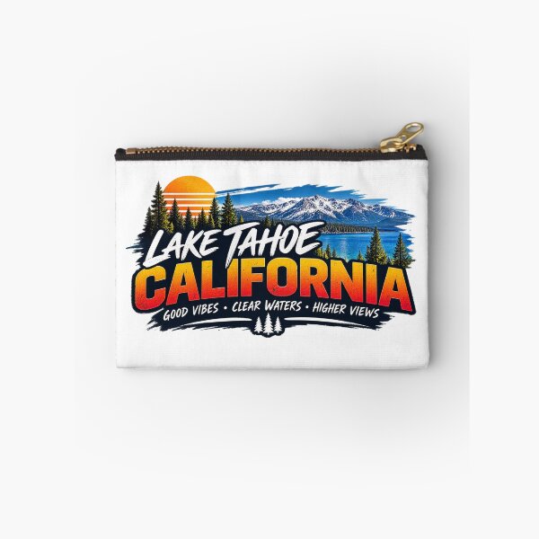 Item preview, Lake Tahoe Retro Sunset – Emo Mountain Wilderness Aesthetic designed and sold by Mahmoud Salah.
