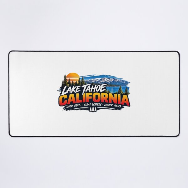 Item preview, Lake Tahoe Retro Sunset – Emo Mountain Wilderness Aesthetic designed and sold by Mahmoud Salah.