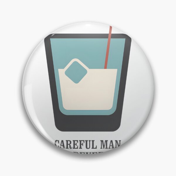 Item preview, The Big Lebowski Inspired White Russian Cocktail Design with Careful Man Quote designed and sold by Bejaey.