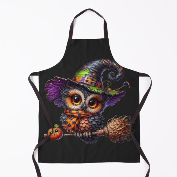 Item preview, witch owl designed and sold by pksart1.