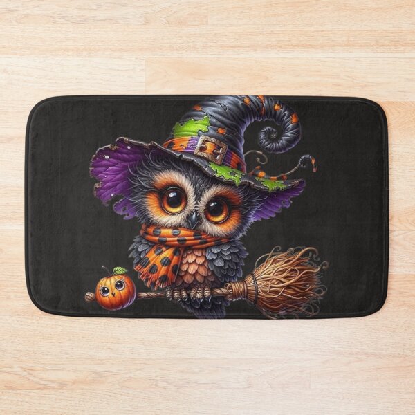 Item preview, witch owl designed and sold by pksart1.