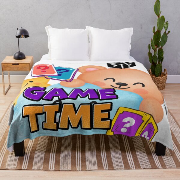 Item preview, Cute Game Time Cartoon – Fun Games & Mystery Design designed and sold by GoldenSparkleShop.