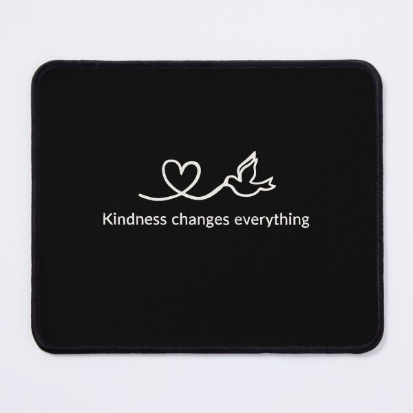 Item preview, Kindness Changes Everything Minimalist Dove Quote designed and sold by Say It With Ink.