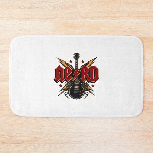 Item preview, ACDC Inspired Nerd Graphic Design for Music and Geek Enthusiasts designed and sold by ANTUSAY.