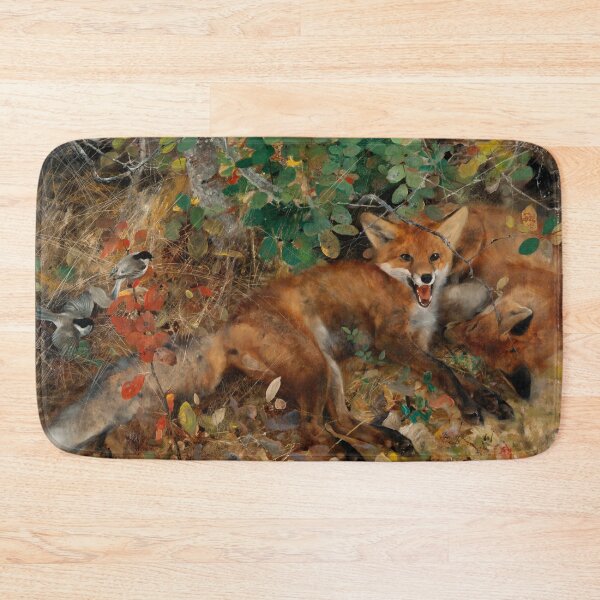 Item preview, Foxes by Bruno Liljefors designed and sold by Amanda1775.