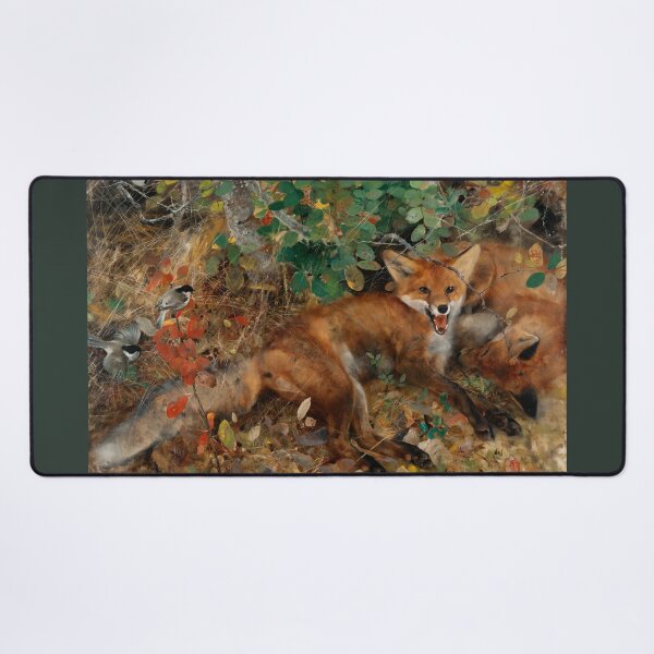 Item preview, Foxes by Bruno Liljefors designed and sold by Amanda1775.