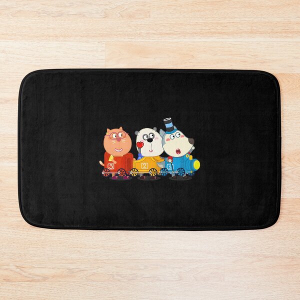 Item preview, Toy Train Adventure with Wolfoo and Friends Cute Kids Illustration designed and sold by DachiB.