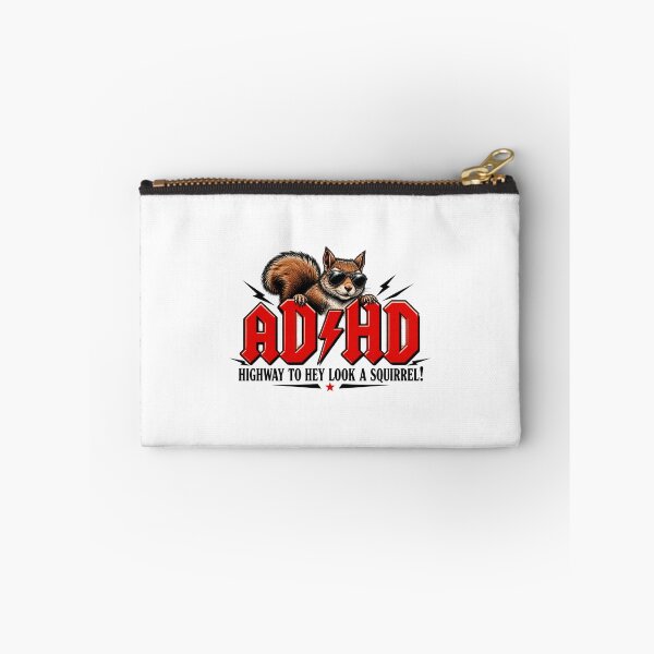 Item preview, ADHD Funny Highway to Hey Look a Squirrel Humorous Design designed and sold by ANTUSAY.