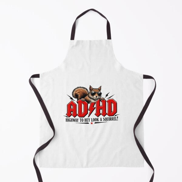 Item preview, ADHD Funny Highway to Hey Look a Squirrel Humorous Design designed and sold by ANTUSAY.