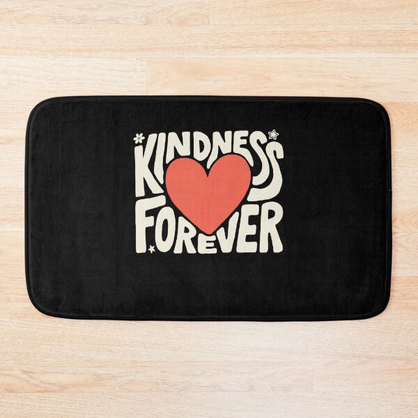 Item preview, Kindness Forever Retro Heart Groovy Quote designed and sold by Say It With Ink.