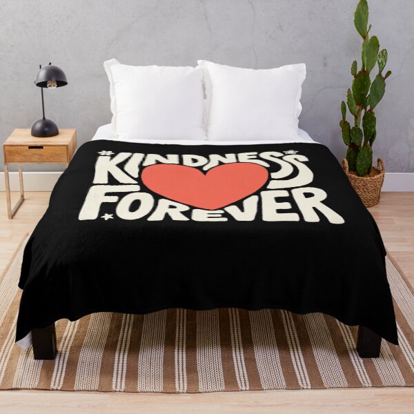 Item preview, Kindness Forever Retro Heart Groovy Quote designed and sold by Say It With Ink.