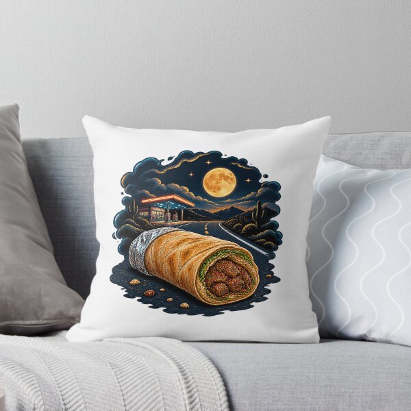 Item preview, Rock and Roll Sausage Roll Funny Food and Music Illustration designed and sold by ANTUSAY.