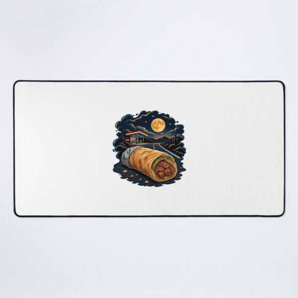 Item preview, Rock and Roll Sausage Roll Funny Food and Music Illustration designed and sold by ANTUSAY.