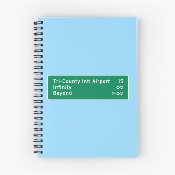 Item preview, To Infinity and Beyond Through the Tri-County International Airport Mileage Sign designed and sold by Karate Octopus.