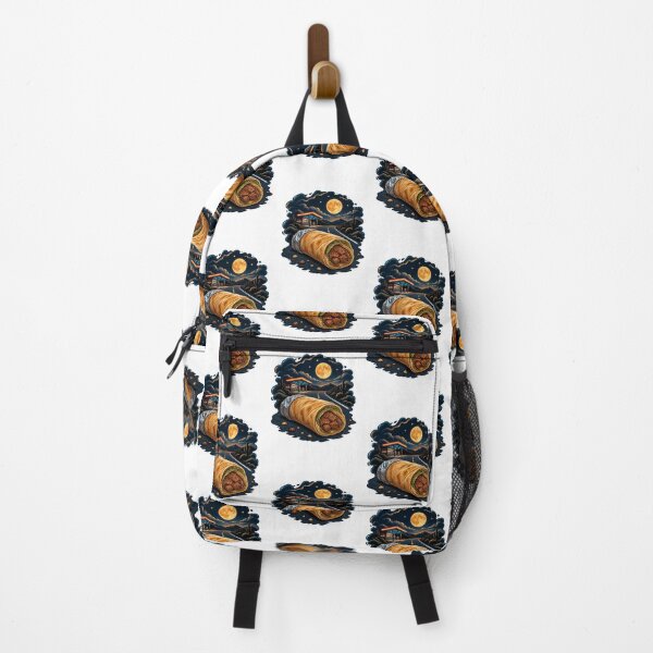 Item preview, Rock and Roll Sausage Roll Funny Food and Music Illustration designed and sold by ANTUSAY.