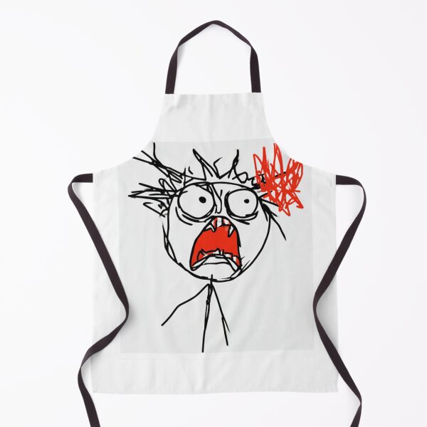 Item preview, Stressed Out Screaming Meme Doodle designed and sold by NicolasGlowArt.