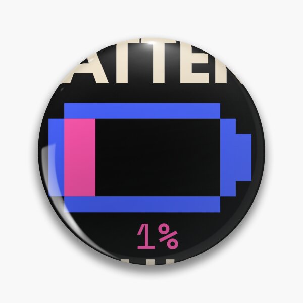 Item preview, Low Battery High Hopes Retro Tech Humor designed and sold by Uvclick.