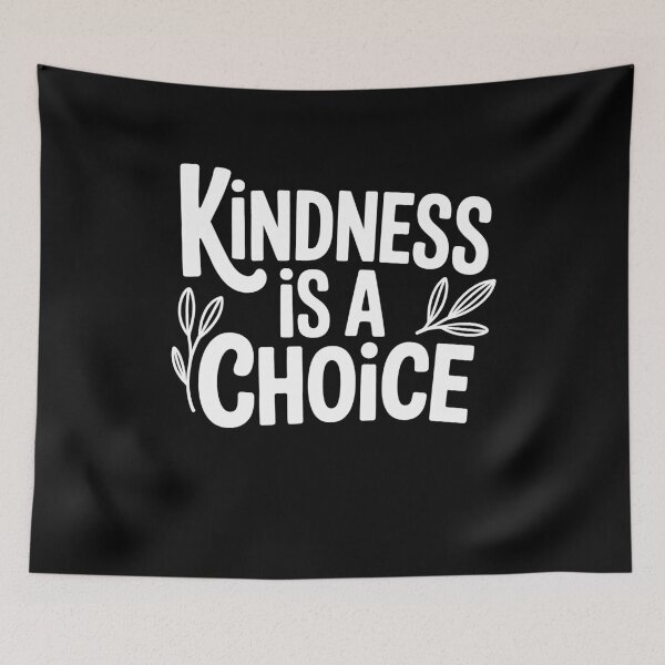 Item preview, Kindness Is A Choice Botanical Positivity Gift designed and sold by Say It With Ink.