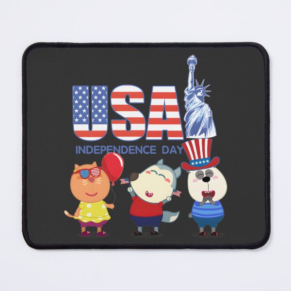Item preview, Wolfoo and Friends Celebrating Independence Day Patriotic Design designed and sold by DachiB.