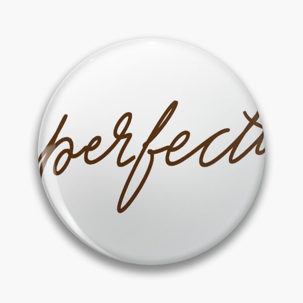 Item preview, Imperfection - Minimalist Handwritten Quote  designed and sold by LeisuretimeArt.