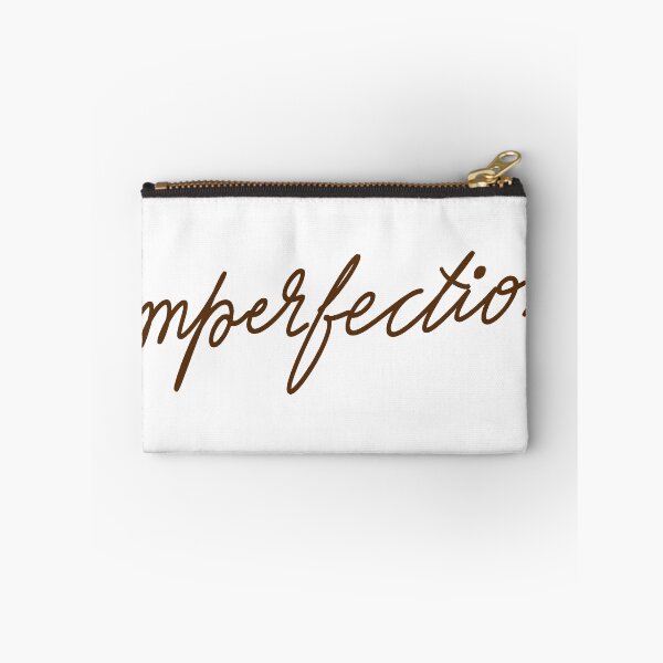 Item preview, Imperfection - Minimalist Handwritten Quote  designed and sold by LeisuretimeArt.