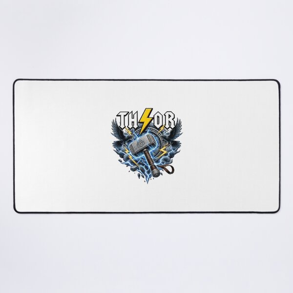 Item preview, Epic Norse Thunder God Illustration Design designed and sold by ANTUSAY.