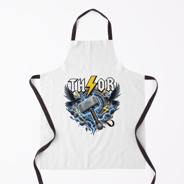 Item preview, Epic Norse Thunder God Illustration Design designed and sold by ANTUSAY.