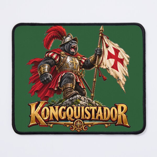 Item preview, Kongquistador – The Conquest Begins designed and sold by AnimalAirtistry.