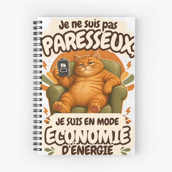 Item preview, Cat in energy-saving mode designed and sold by FilaliStudio.