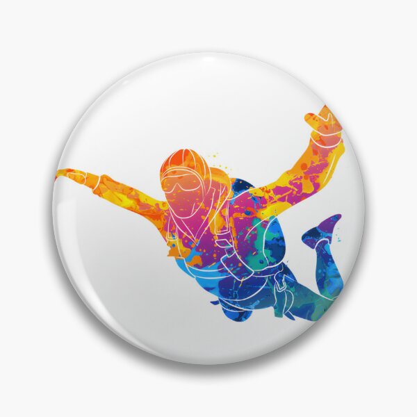 Item preview, Skydiving Adventure Design Featuring a Skydiver in Action designed and sold by Design Project.