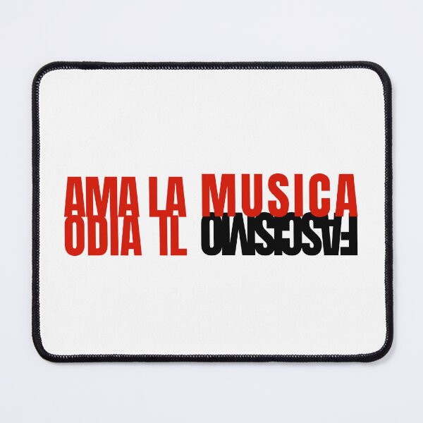 Item preview, Ama la Musica, Odia il Fascismo designed and sold by coserandom.