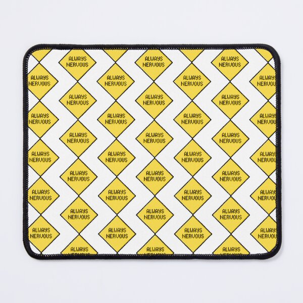 Item preview, Always Nervous Road Sign designed and sold by novanite.