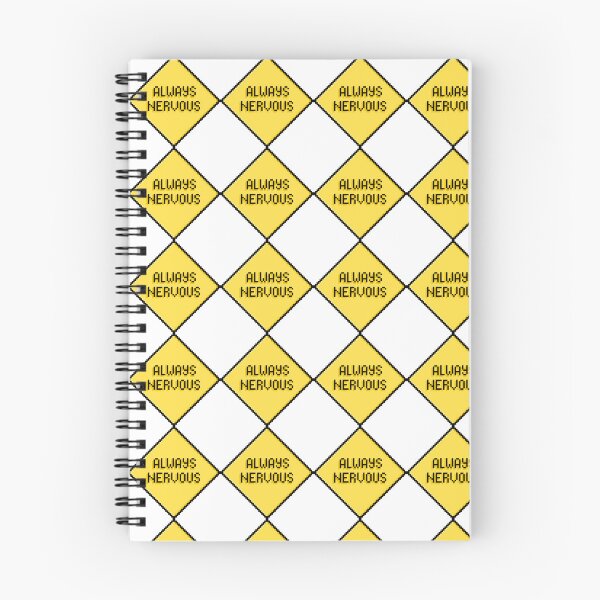Item preview, Always Nervous Road Sign designed and sold by novanite.