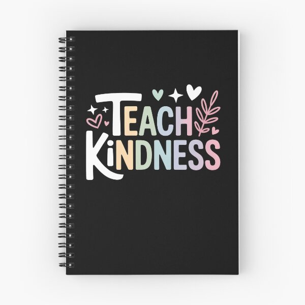 Item preview, Teach Kindness Inspirational Pastel Graphic designed and sold by Say It With Ink.