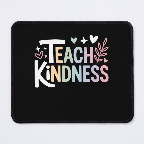 Item preview, Teach Kindness Inspirational Pastel Graphic designed and sold by Say It With Ink.