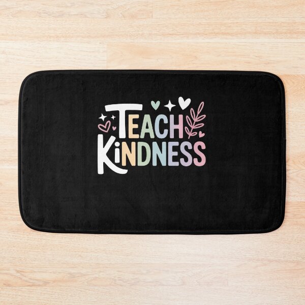 Item preview, Teach Kindness Inspirational Pastel Graphic designed and sold by Say It With Ink.