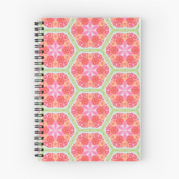 Item preview, Fuzzy Coral Garden Kaleidoscope Pattern designed and sold by ECE Love.