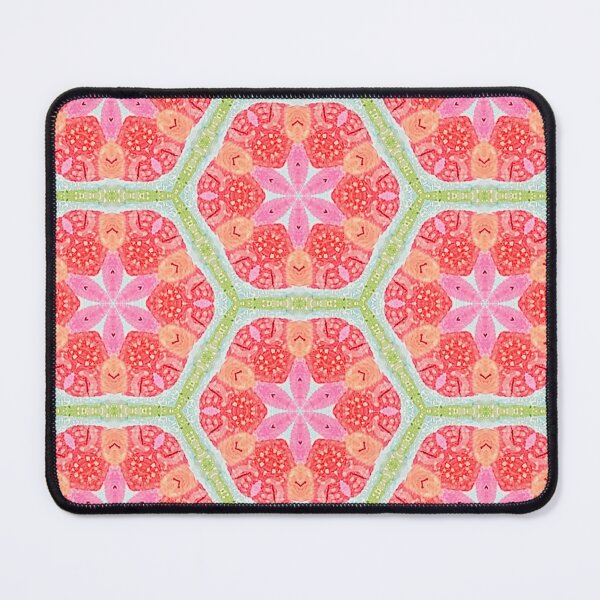 Item preview, Fuzzy Coral Garden Kaleidoscope Pattern designed and sold by ECE Love.